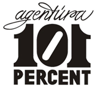 Agentúra 101 percent - logo